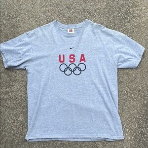 Nike Gray USA Olympic Men's T-Shirt